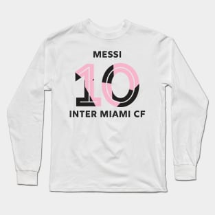 Lionel Messi Miami 10 Long Sleeve T-Shirt